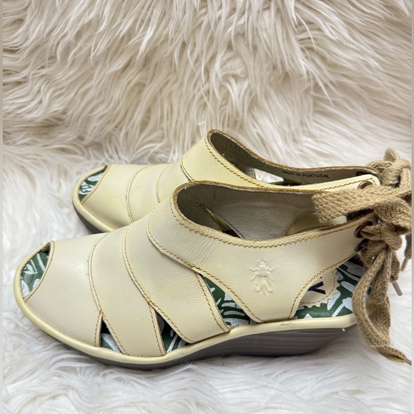 Fly London Size 38 Wedge Sandals - Picture 4 of 9